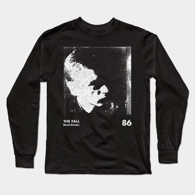 The Fall / Bend Sinister / Minimalist Graphic Artwork Design Long Sleeve T-Shirt by saudade